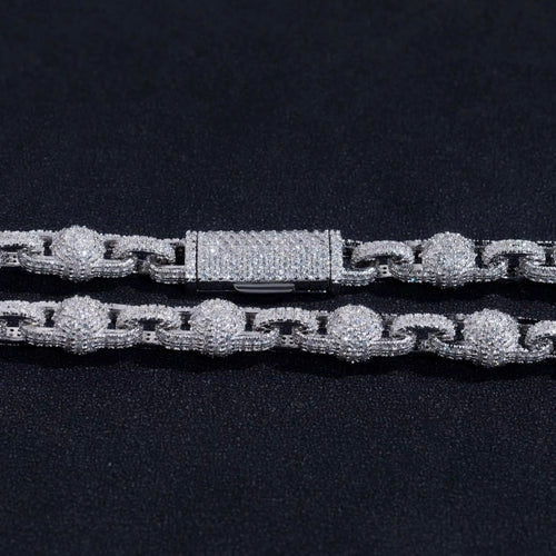 LUXDIA - Monaco Moissanite Link Necklaces