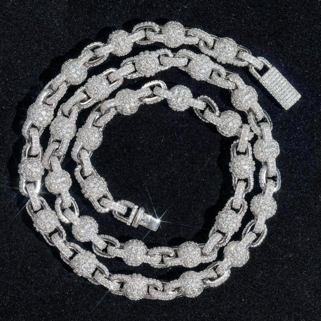 LUXDIA - Monaco Moissanite Link Necklaces