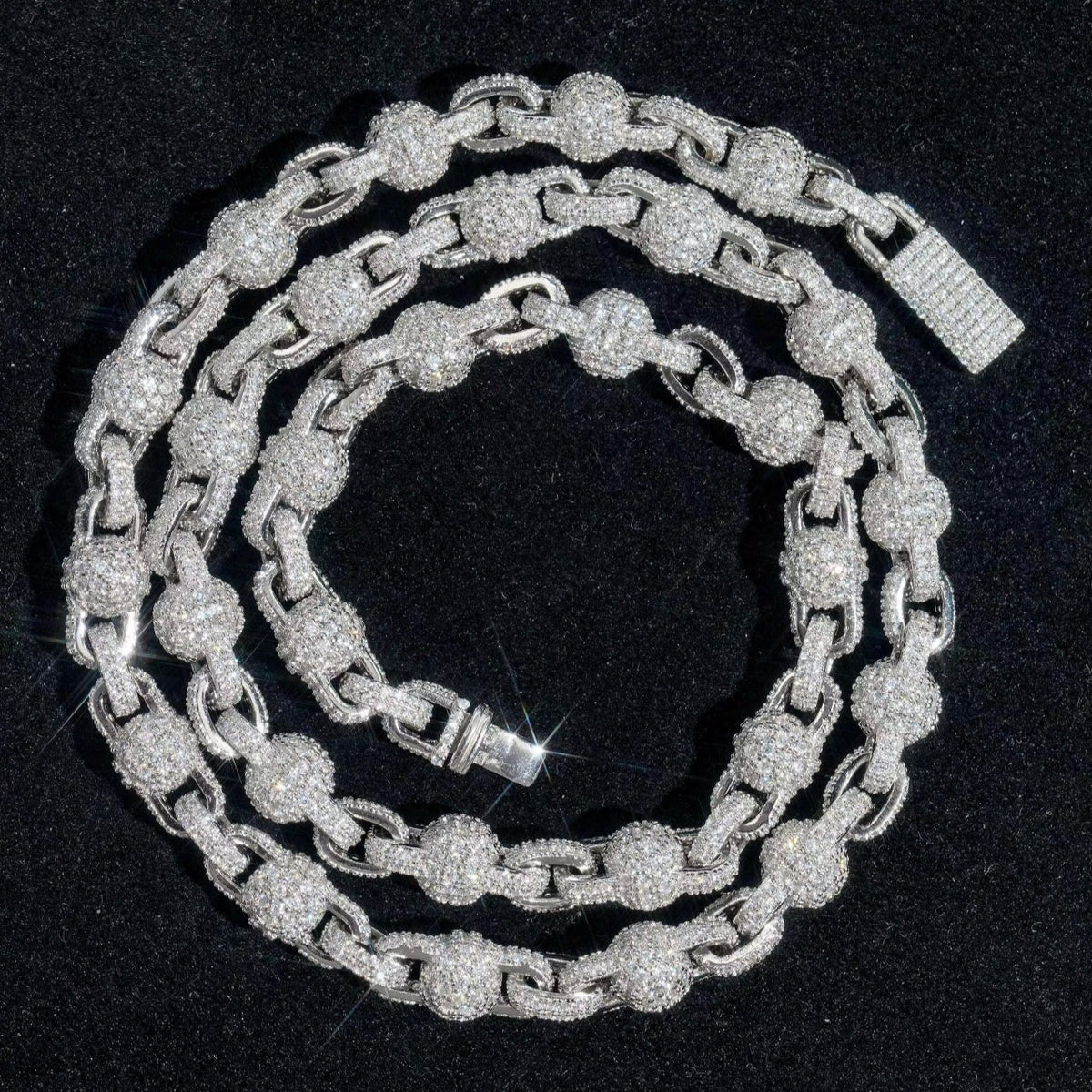 LUXDIA - Monaco Moissanite Link Necklaces